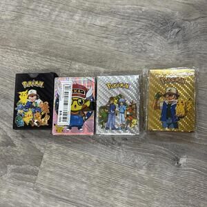 Pokemon NON TCG Chinese Collect Unique Gold/Black/Sliver Card Gifts For Kids